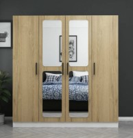 Dulap Trendy Kale 3868 White/Walnut 180x210x52cm GTR004318