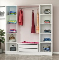 Dulap Trendy Kale 3868 White/Walnut 180x210x52cm GTR004318 imaginea #2 — magazin online Desire.md