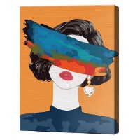 Tablou pe numere Art Gallery Premium Un voal colorat 40x50cm (GX44231)