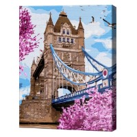 Картина по номерам Art Gallery Premium Тауэрский мост в Лондоне 30x40cm (EX7570)
