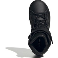 Ботинки детские Adidas Grand Court Mid K Core Black/Grey Six, s.31.5 фото №7 — интернет-магазин Desire.md
