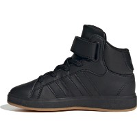Ботинки детские Adidas Grand Court Mid K Core Black/Grey Six, s.33 фото №5 — интернет-магазин Desire.md