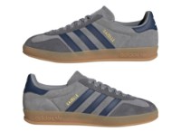 Ghete pentru copii Adidas Gazelle Indoor Grey/Night Indigo/Grey Five, s.39.5 imaginea #4 — magazin online Desire.md