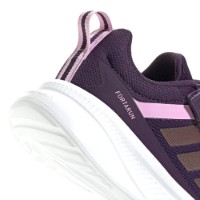 Adidași pentru copii Adidas Fortarun 4.0 El C Aurora Plum/Aurora Met/Bliss Lilac, s.33.5 imaginea #4 — magazin online Desire.md