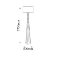 Lampadar Trendy 13470 Black 50x175x50cm GTR002832 imaginea #2 — magazin online Desire.md