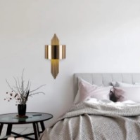 Candelabru de perete Trendy 619 A Gold 22x75x10cm GTR002317 imaginea #3 — magazin online Desire.md