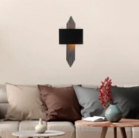 Candelabru de perete Trendy 621 A Black 22x75x10cm GTR002319 imaginea #3 — magazin online Desire.md