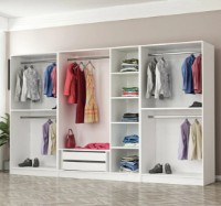 Dulap Trendy Kale 3875 White/Walnut 315x210x52cm GTR004325 imaginea #2 — magazin online Desire.md