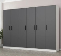 Dulap Trendy Kale 3925 White/Anthracit 270x210x52cm GTR004330 imaginea #4 — magazin online Desire.md