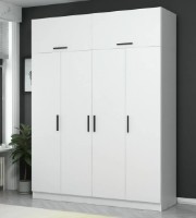 Dulap Trendy Kale 3929 White 180x255x52cm GTR004331 imaginea #2 — magazin online Desire.md