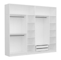 Dulap Trendy Kale 3931 White 270x255x52cm GTR004333 imaginea #4 — magazin online Desire.md