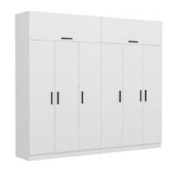 Dulap Trendy Kale 3932 White 270x255x52cm GTR004334 imaginea #3 — magazin online Desire.md