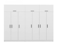 Dulap Trendy Kale 3934 White 315x255x52cm GTR004336 imaginea #4 — magazin online Desire.md