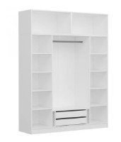 Dulap Trendy Kale 3939 White 180x255x52cm GTR004337 imaginea #3 — magazin online Desire.md