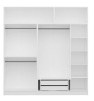 Dulap Trendy Kale 3941 White 225x255x52cm GTR004339 imaginea #4 — magazin online Desire.md