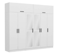 Dulap Trendy Kale 3942 White 270x255x52cm GTR004340 imaginea #3 — magazin online Desire.md