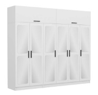 Dulap Trendy Kale 3944 White 270x255x52cm GTR004342 imaginea #3 — magazin online Desire.md