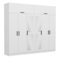 Dulap Trendy Kale 3945 White 270x255x52cm GTR004343 imaginea #3 — magazin online Desire.md