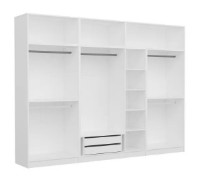 Шкаф Trendy Kale 3947 White 315x255x52cm GTR004345 фото №3 — интернет-магазин Desire.md