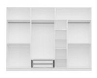 Шкаф Trendy Kale 3947 White 315x255x52cm GTR004345 фото №2 — интернет-магазин Desire.md