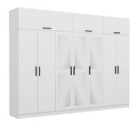 Dulap Trendy Kale 3948 White 315x255x52cm GTR004346 imaginea #3 — magazin online Desire.md