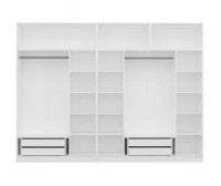 Dulap Trendy Kale 3948 White 315x255x52cm GTR004346 imaginea #4 — magazin online Desire.md