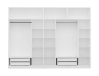 Dulap Trendy Kale 3949 White 315x255x52cm GTR004347 imaginea #4 — magazin online Desire.md