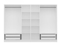 Dulap Trendy Kale 4011 White 270x190x52cm GTR004377 imaginea #3 — magazin online Desire.md