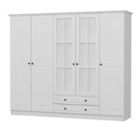 Dulap Trendy Kale 4018 White 225x190x52cm GTR004379 imaginea #4 — magazin online Desire.md