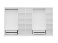 Dulap Trendy Kale 4022 White 315x190x52cm GTR004382 imaginea #4 — magazin online Desire.md