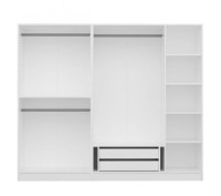 Dulap Trendy Kale 4773 White 225x210x52cm GTR004383 imaginea #4 — magazin online Desire.md