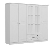 Шкаф Trendy Kale 4782 White 225x210x52cm GTR004387 фото №3 — интернет-магазин Desire.md