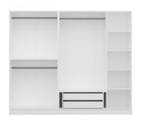 Шкаф Trendy Kale 4782 White 225x210x52cm GTR004387 фото №4 — интернет-магазин Desire.md