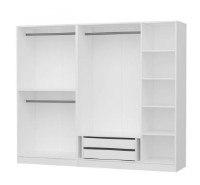 Шкаф Trendy Kale 4782 White 225x210x52cm GTR004387 фото №5 — интернет-магазин Desire.md