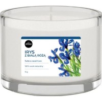 Свеча Aroma Home Candle Iris with White Rose 115g