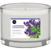 Свеча Aroma Home Candle Lavanda with Rosemary 115g
