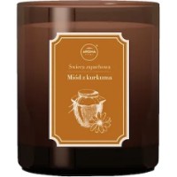 Свеча Aroma Home Domowy Zielinik Candle Miod-Kurkuma 160g