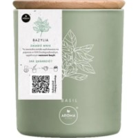 Свеча Aroma Home Fresh Garden Candle Basil 150g