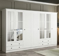 Dulap Trendy Kale 4786 White 315x210x52cm GTR004390 imaginea #2 — magazin online Desire.md