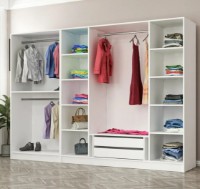 Dulap Trendy Kale 4929 White 270x190x52cm GTR004391 imaginea #4 — magazin online Desire.md