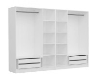 Dulap Trendy Kale 4930 White 270x190x52cm GTR004392 imaginea #3 — magazin online Desire.md