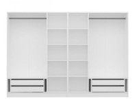 Dulap Trendy Kale 4930 White 270x190x52cm GTR004392 imaginea #4 — magazin online Desire.md