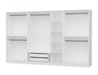 Dulap Trendy Kale 4931 White 315x190x52cm GTR004393 imaginea #2 — magazin online Desire.md