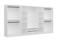 Dulap Trendy Kale 4933 White 360x190x52cm GTR004395 imaginea #2 — magazin online Desire.md