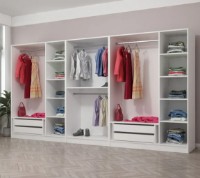 Dulap Trendy Kale 4934 White 360x190x52cm GTR004396 imaginea #3 — magazin online Desire.md