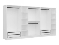 Dulap Trendy Kale 4934 White 360x190x52cm GTR004396 imaginea #2 — magazin online Desire.md