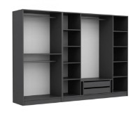 Dulap Trendy Kale 4939 Anthracit 270x190x52cm GTR004397 imaginea #2 — magazin online Desire.md