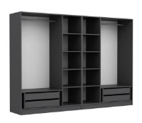 Dulap Trendy Kale 4940 Anthracit 270x190x52cm GTR004398 imaginea #2 — magazin online Desire.md