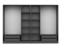 Dulap Trendy Kale 4940 Anthracit 270x190x52cm GTR004398 imaginea #3 — magazin online Desire.md