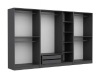 Dulap Trendy Kale 4941 Anthracit 315x190x52cm GTR004399 imaginea #2 — magazin online Desire.md